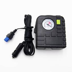 Portable Pump 300 Psi Auto Car Suv Tire 12v Volt + 3 Adapter