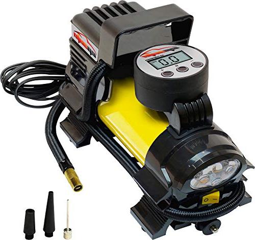 EPAuto 12V DC Portable Air Compressor Pump, Digital