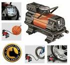 Led Car 12v Portable Heavy Duty Powerful Pump Auto Tire Infl