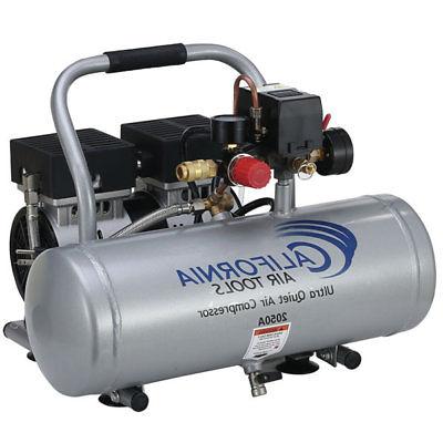2 Gallon Ultra Quiet/Oil-Free 0.5 Hp Air Compressor