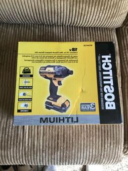 Bostitch Lithium 1/4 Inch Hex Chuck Impact Driver Drill 18v 