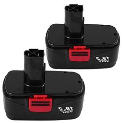 Upgraded to 3.6Ah Ni-Mh C3 Battery for Craftsman 19.2 Volt B